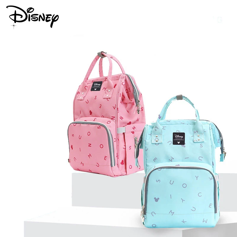 Disney Микки детские Usb пеленки мешок мода большой емкости Мумия Материнство мешок многофункциональный Путешествие в мумию коврик для коляски подгузник мешок
