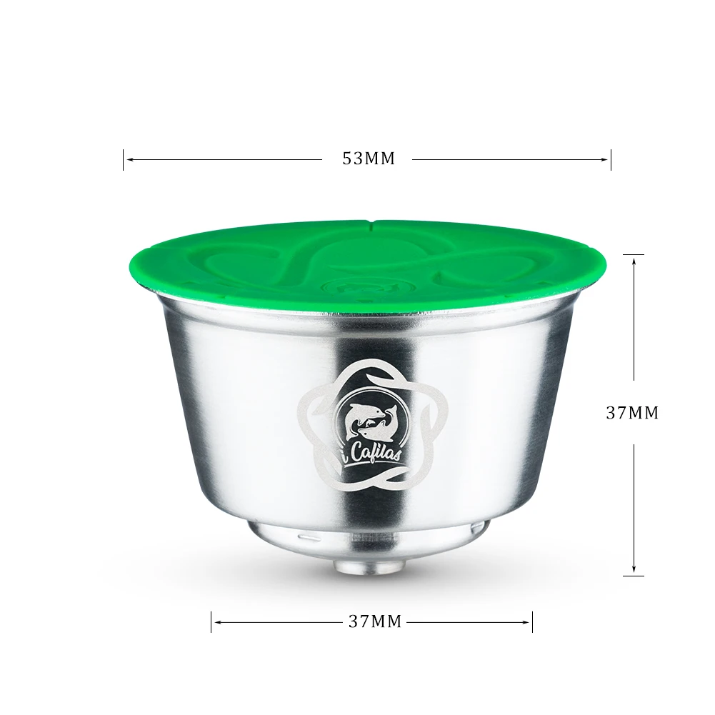 Капсулы для кофе RECAFIMIL Rich Crema Nacafe Dolce Gusto запасные фильтры из нержавеющей стали