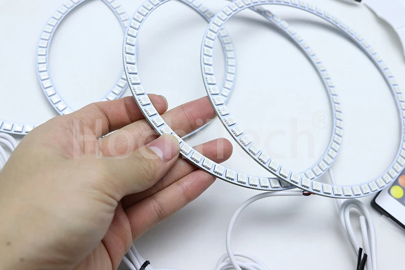 Ультра яркий 5050 SMD Multi-Цвет RGB комплект светодиодов глаза ангела с Дистанционный