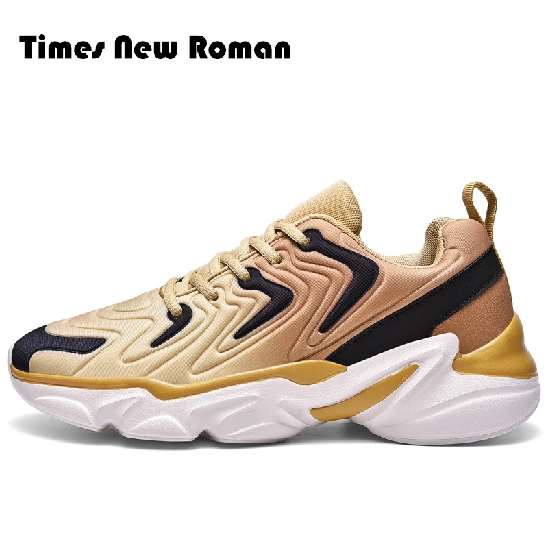 Times New Roman Breathable Sneakers Men Winter Casual Shoes Fashion Leisure Flat Walking Tenis Plus Size 38~46 | Обувь