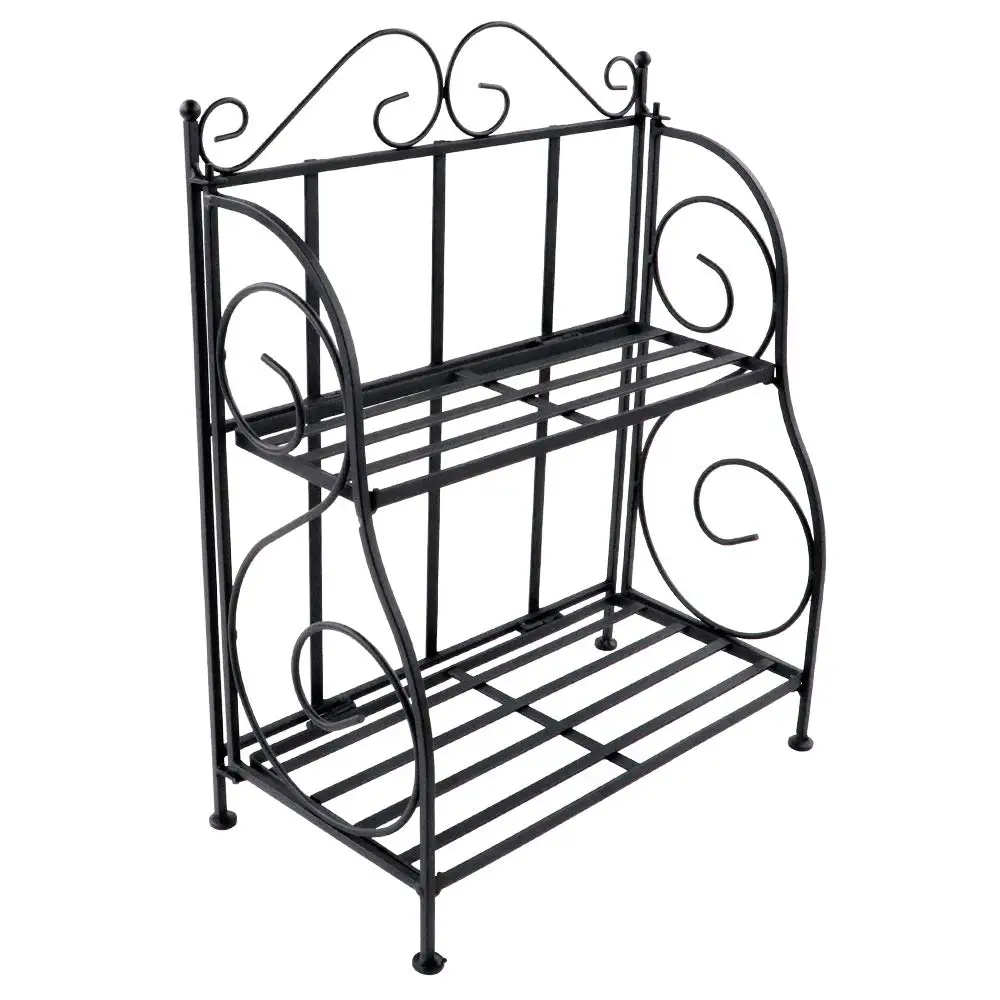 Набор для специй ретро Стиль складной стоящий органайзер хранения полки 2 х