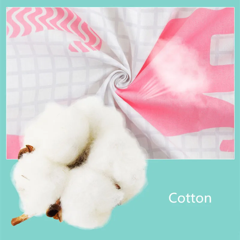 Детское постельное белье с простыней пододеяльником подушкой и наполнителем из