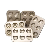 carbon metal cake molds non stick cookie chocolate candy baking moulds pastry making tray