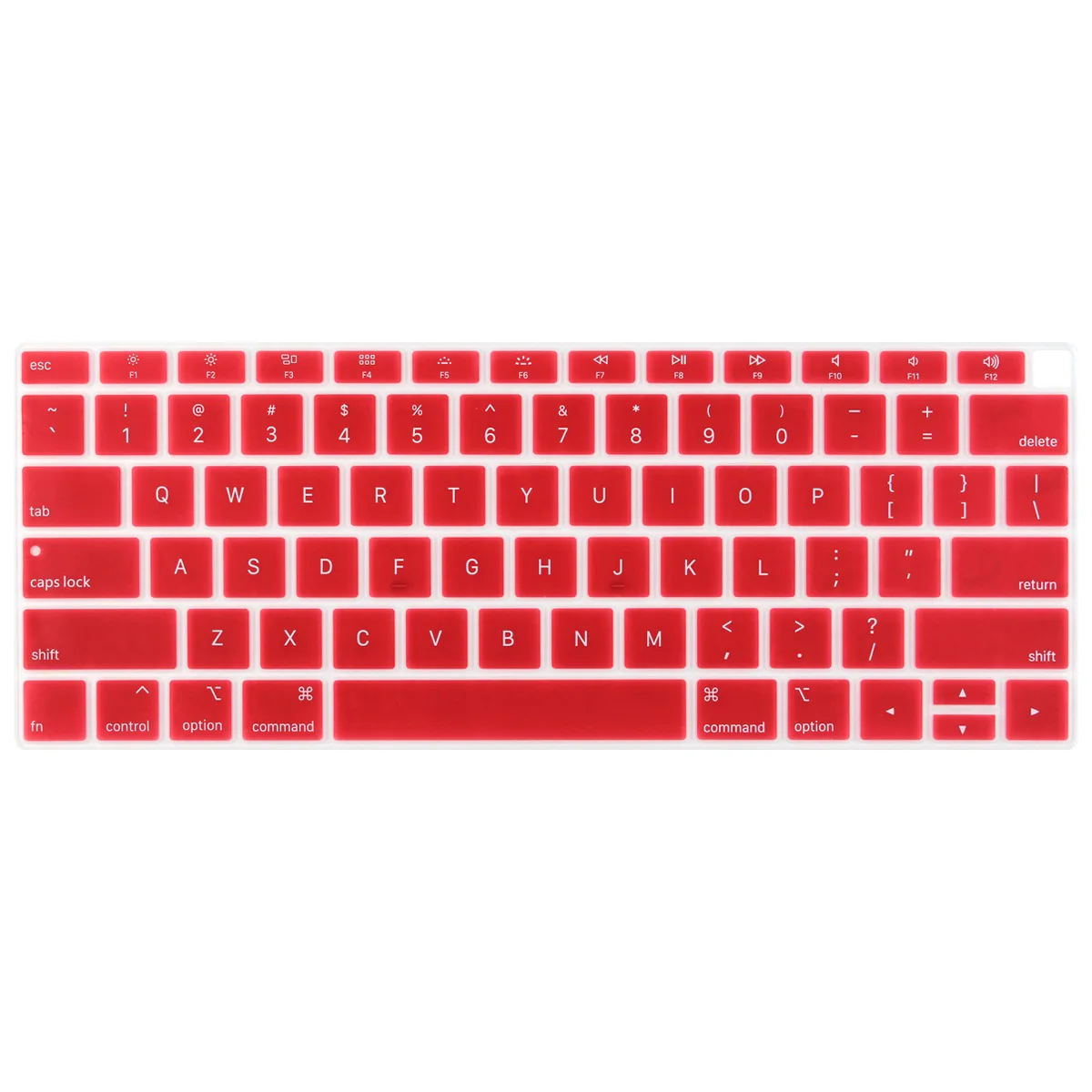 Силиконовая крышка клавиатуры для Macbook NEW Air 13 с дисплеем retina и сенсорной идентификацией модели A1932