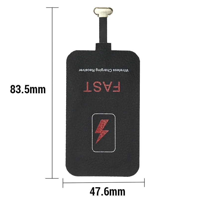 10 Вт 5В/2а Qi Беспроводное зарядное устройство приемник телефон катушка USB-C для iPhone