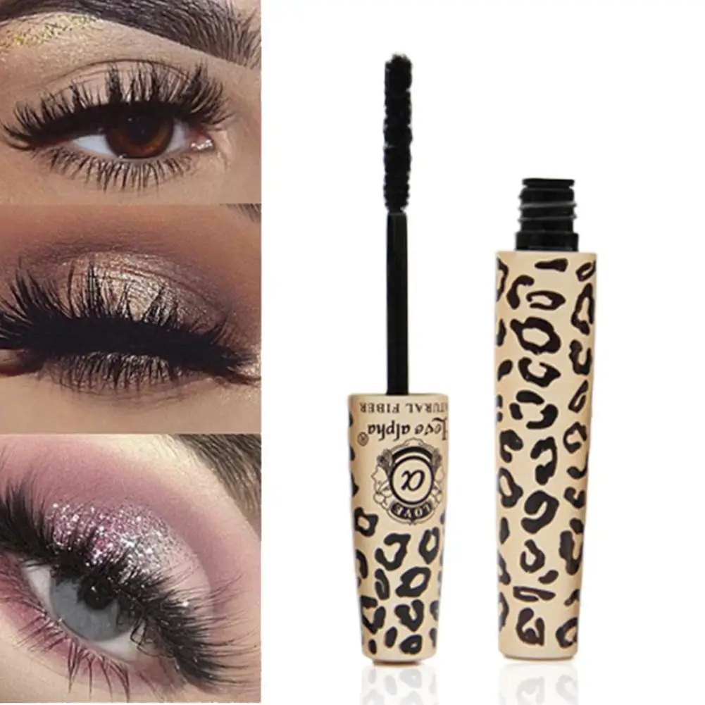 3D волоконная кисть для туши ресницы долговечная водостойкая пятнистая двойка