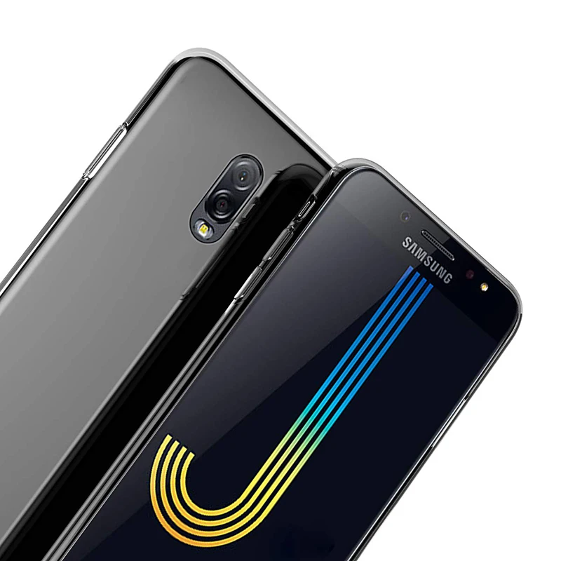 Прозрачный ТПУ мобильный телефон чехлы для Samsung Galaxy C8/C7 2017/J7 Plus/C710 мягкий