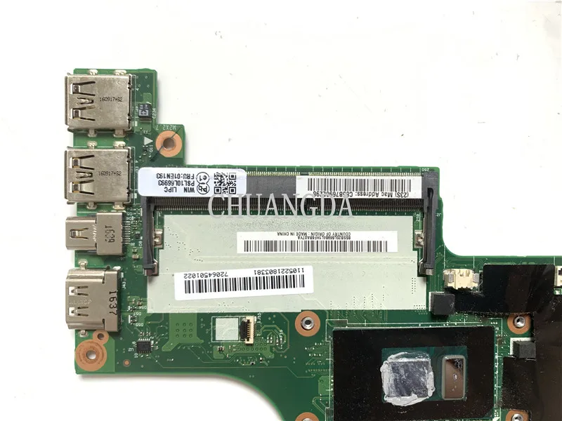 BX260 NM-A531 для ноутбука Lenovo ThinkPad X260 CPU I5 6200U 100% FRU 01HX027 01EN193 | Компьютеры и офис