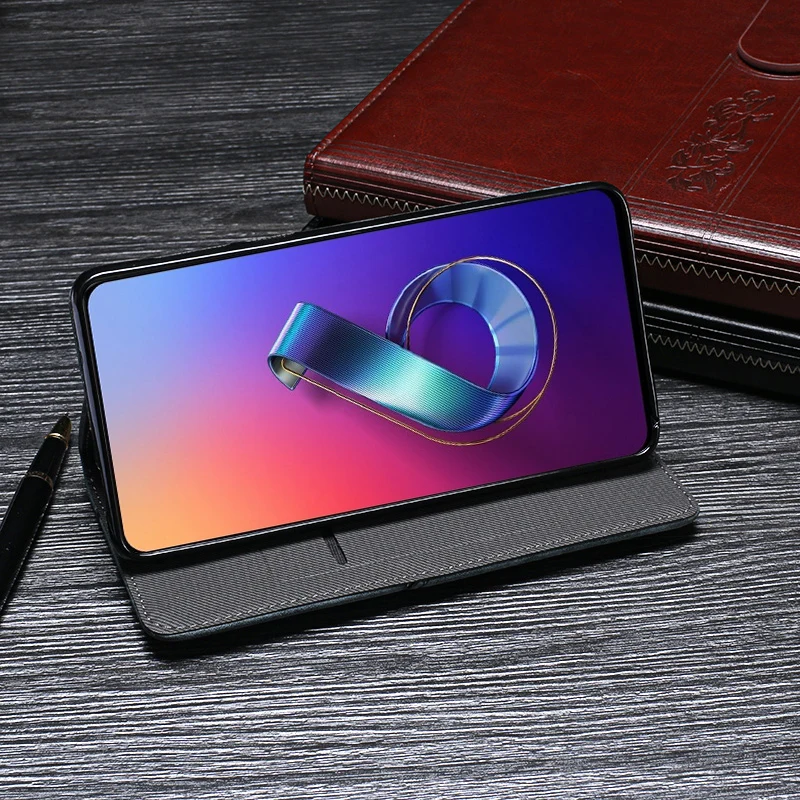 ITien винтажный стиль защитный резиновый кожаный чехол для телефона Asus Zenfone 6 ZS630KL