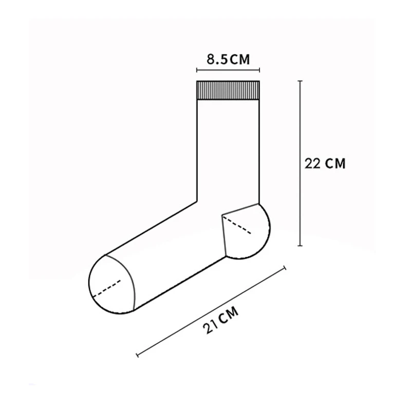 

Women Cotton Socks Skateboard Female Socks illustration Art Print ins style Creative High Quality Funny Socks