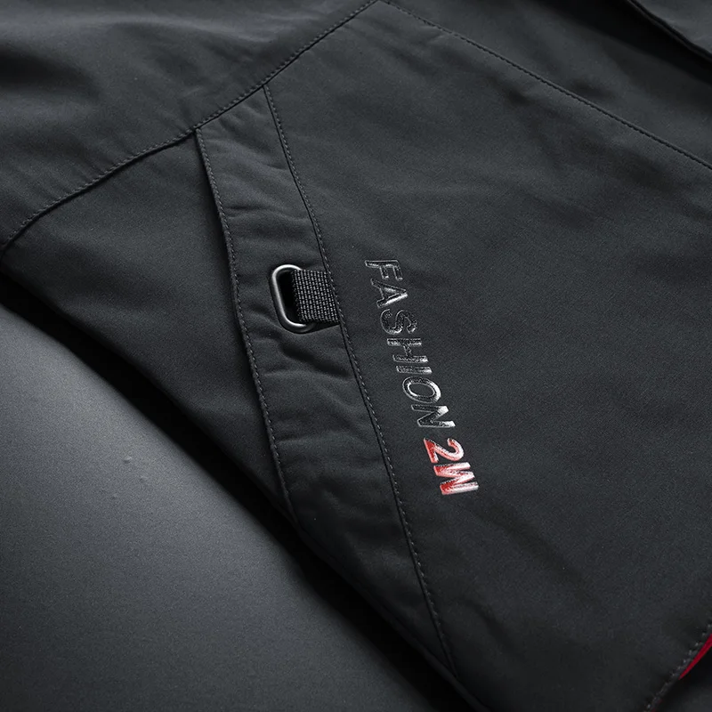 

Mens Winter Jacket Men 2020 New Warm Hooded windbreaker Black Jacket Coat Loose Fashions Solid Casual Jacket For Men