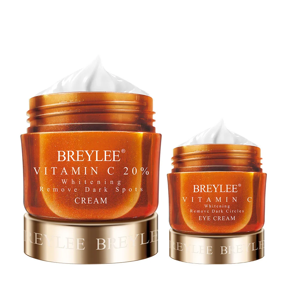 Отбеливающий набор BRYELEE с витамином C крем для лица глаз удаление выцветания