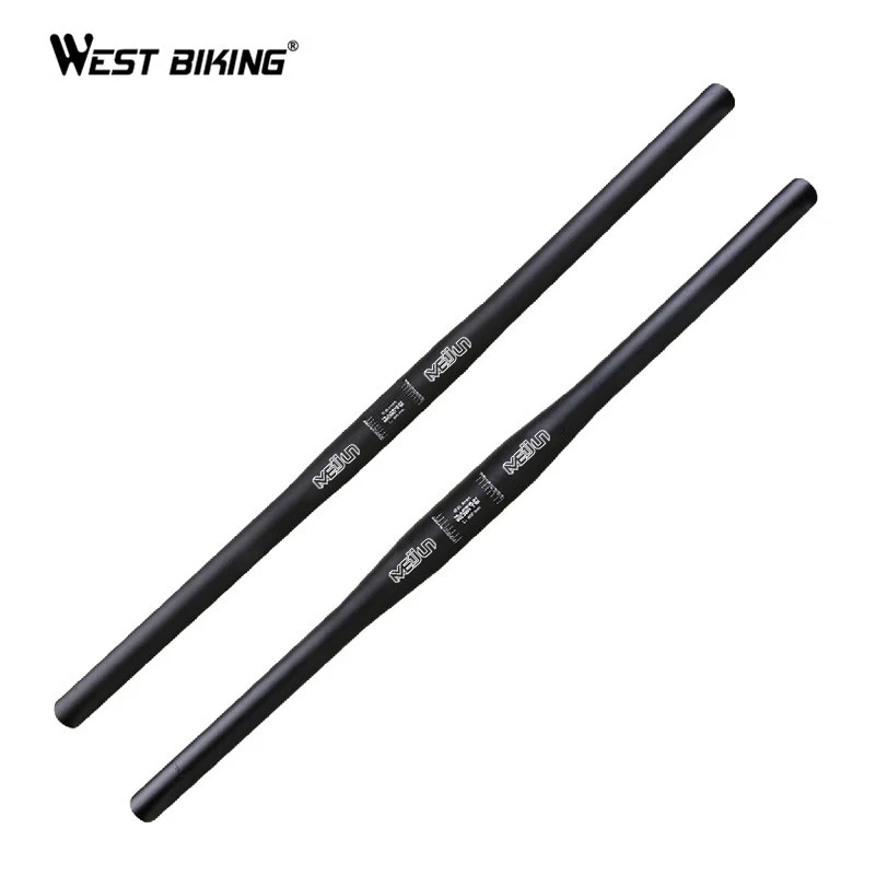 WEST BIKING 25,4*620/600 мм 31,8*600/620/700 мм алюминиевый сплав Riser/подъемный плоский руль MTB фиксированной Шестерни дорожный велосипед берите велосипедов штрих