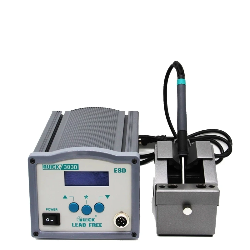 

Lead-free welding soldering station QUICK 303D Intelligent lead-free soldering platform lead-free soldering iron
