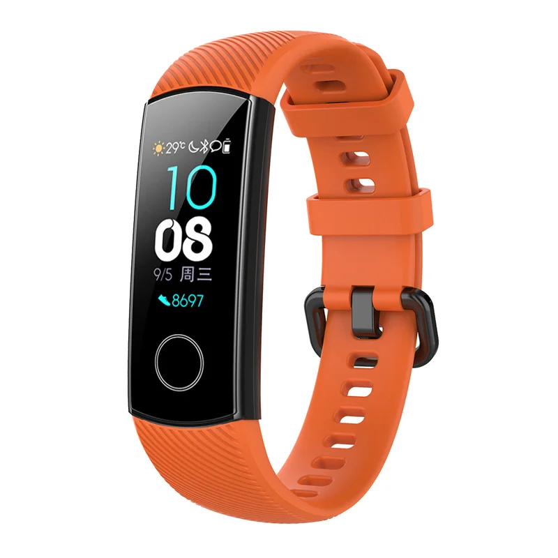 Для оригинального Huawei Honor Band 5 Смарт-браслет Amole силиконовый ремешок для band