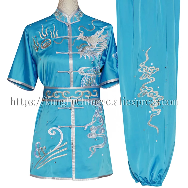 Китайская одежда кунг-фу униформа для боевых искусств костюм taolu чанцюань мужчин