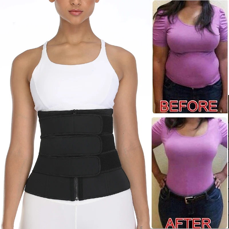 

3 ремня, корсет для тренировки талии, корсет для изогнутого формирования тела, пояс для сауны и пота, триммер для сжигания жира и похудения, К...