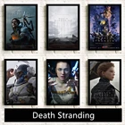 Картина на холсте из мультфильма Death Stranding, качественная Настенная картина из комиксов, постер для бара, кафе, комнаты, домашний декор A647