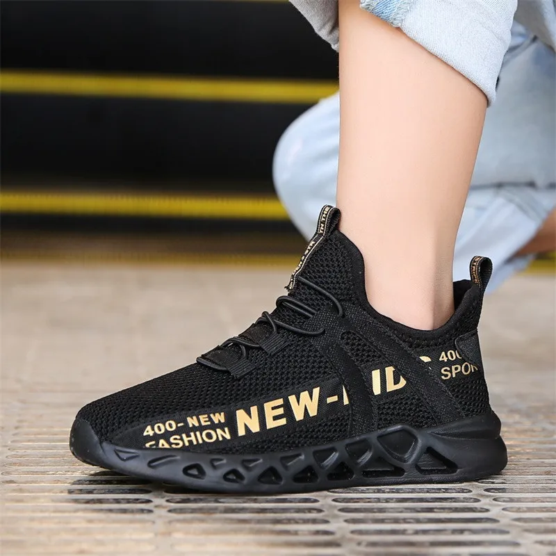 

Summer Kids Designer Boy Brands Lightweight Breathable Autumn Children Shoes Boys Sport Shoe Girls Knit Sneaker Kid Run Sneakers