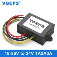 18 36v to 24v dc voltage regulator 24v to 24v car converter 24v to 24v power supply dc dc module