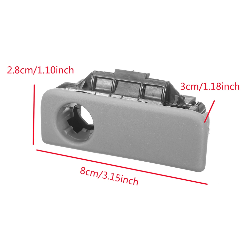 

Grey Glove Box Lock Pin Latch For Toyota Senna 2004-2010 Glove Compartment Box Latch Handle Car Interior Professional Accessory