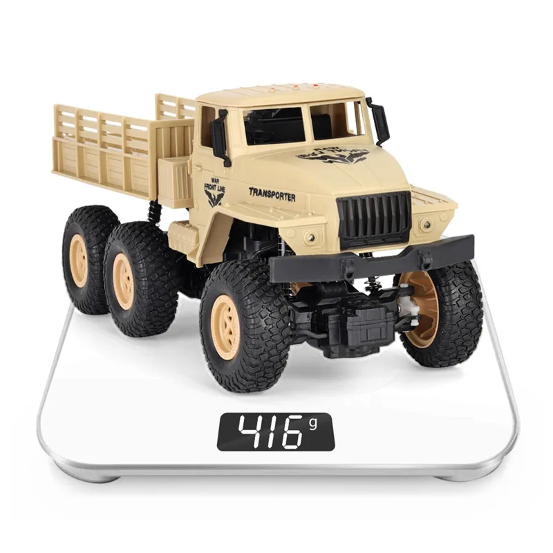 JJRC Q68 Q69 1/18 2 4G 4CH 6WD 130 матовый двигатель желтый/зеленый Радиоуправляемый