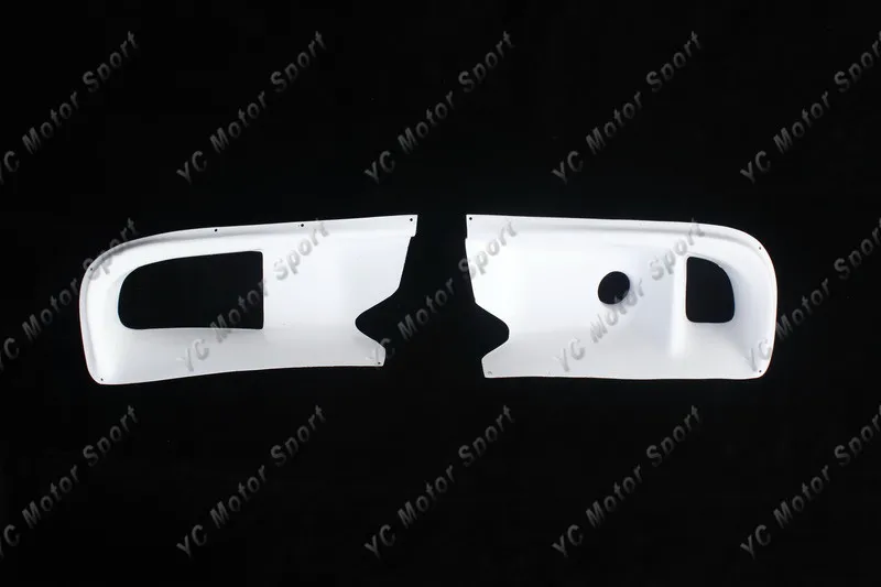 

Автомобильные аксессуары FRP волокно стекло RA стиль воздуховод 2 шт. подходит для 2006-2007 Evolution EVO 9 передний бампер воздуховод вентиляция