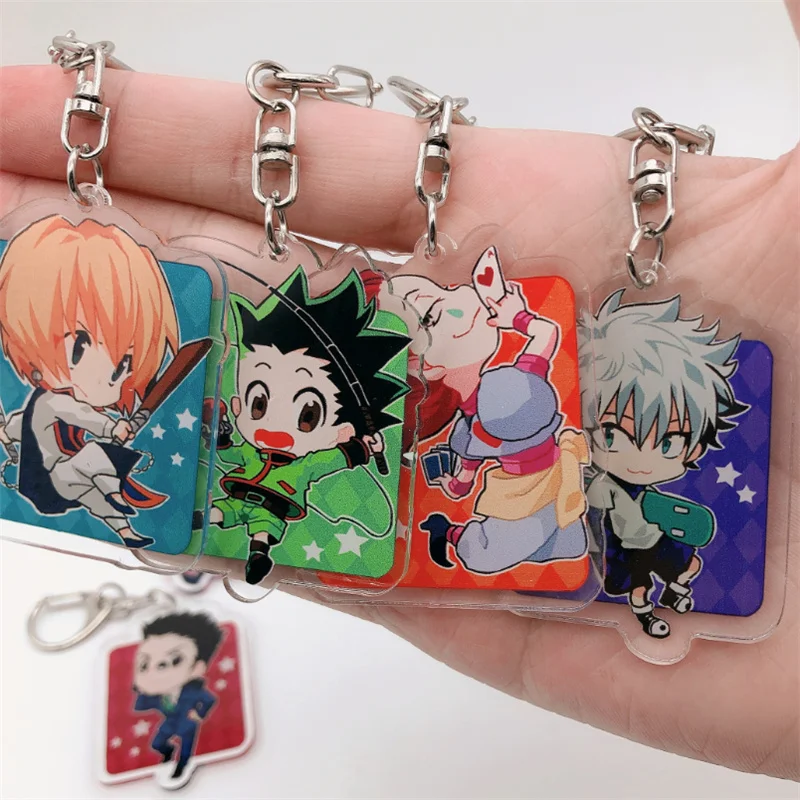 Аниме охотничий брелок FREECSS Killua Zoldyck Kurapika аксессуары для косплея Подвеска