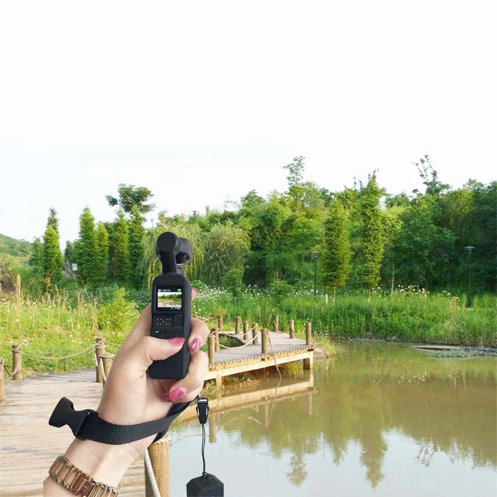PULUZ 2 в 1 Алмазная текстура мягкий силиконовый чехол Защитный Набор для DJI OSMO