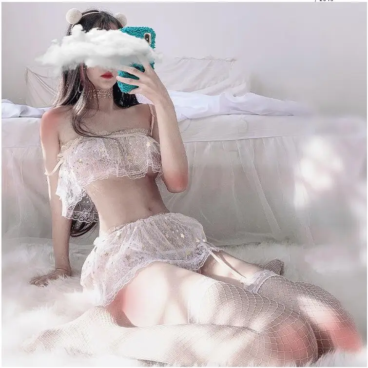 Японский Kawaii для девочек аниме Косплэй белье Перспектива комплекты