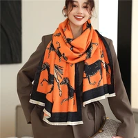 design cashmere pashmina scarf for women brand warm thick shawl blanket neckerchief foulard lady echarpe muffler bufanda poncho