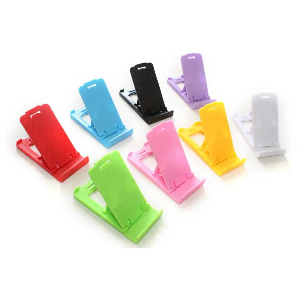 

Foldable Phone Holder Desk Portable Mini Plastic Mobile Stand For Cell phone Tablet PC Desktop Smartphone Support Bracket
