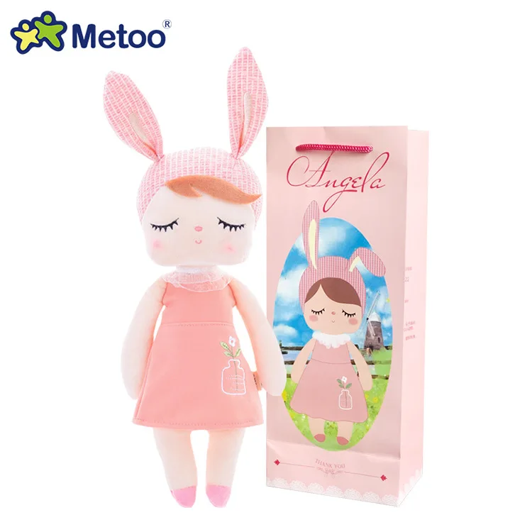 Горячая Metoo Dreamy кукла милый мультфильм девочки детские мягкие плюшевые милые мягкие игрушки животные для детей Рождественский подарок на день рождения - Цвет: 914-2