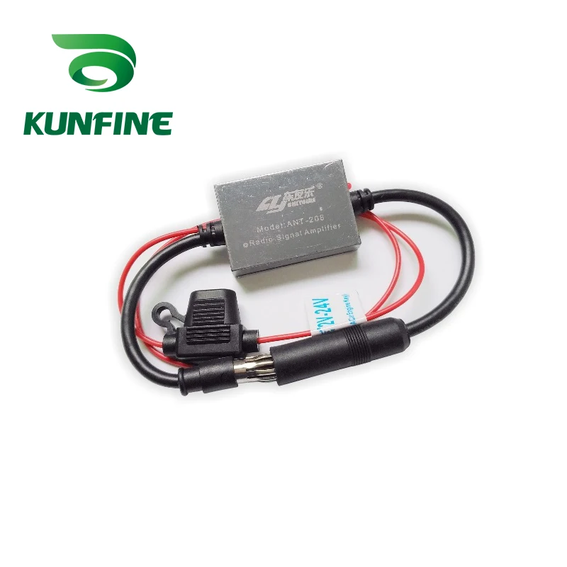 12V 24V универсальный металлический авто радио FM Антенна Усилитель сигнала для