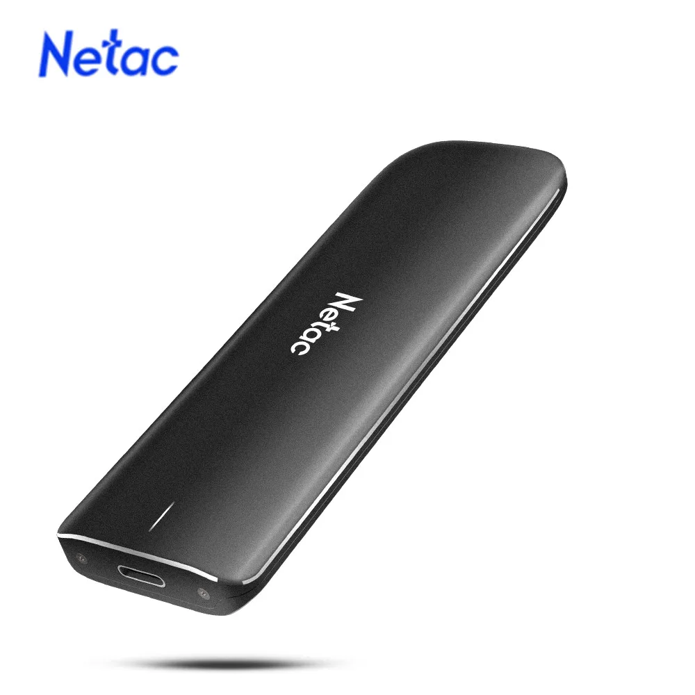 Портативный внешний SSD накопитель Netac 1 ТБ 2 500 Гб 250 ГБ USB 3 для ноутбука ПК на