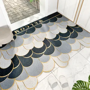 entrance doormats pvc welcome carpets beautiful scenery rugs for door home bathroom living room floor mat stair hallway non slip free global shipping