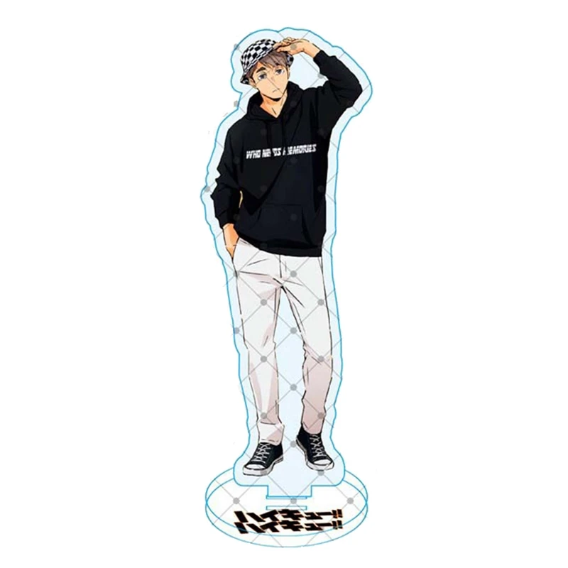 

15cm Desk Manga Stand Toy Action Figures Activity Desk Decor Ornaments Anime Haikyuu!! Acrylic Figures Models