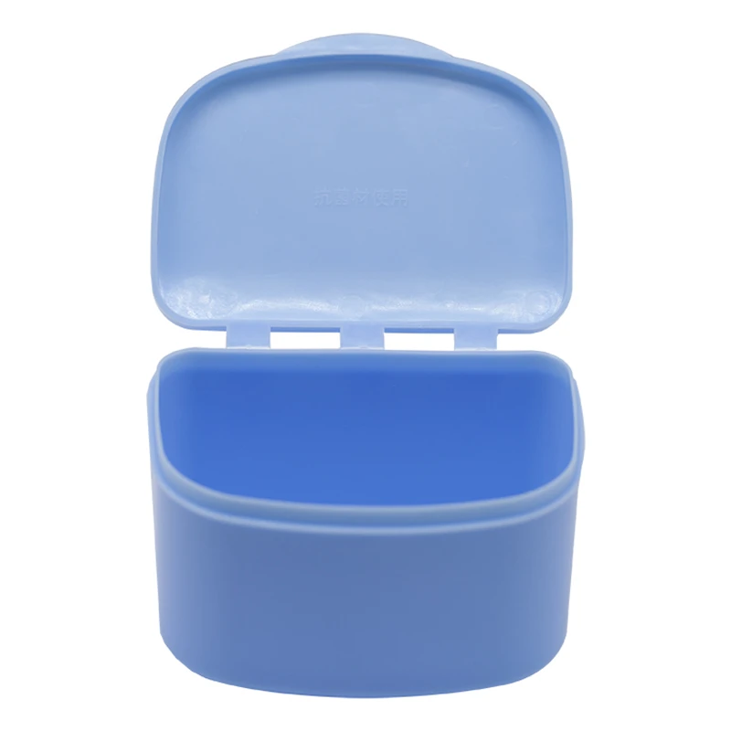 

10Pcs Teeth Storage Box Braces Container Denture Bath Box Mouthguard Guard Denture Storage Case False Teeth Case Appliance
