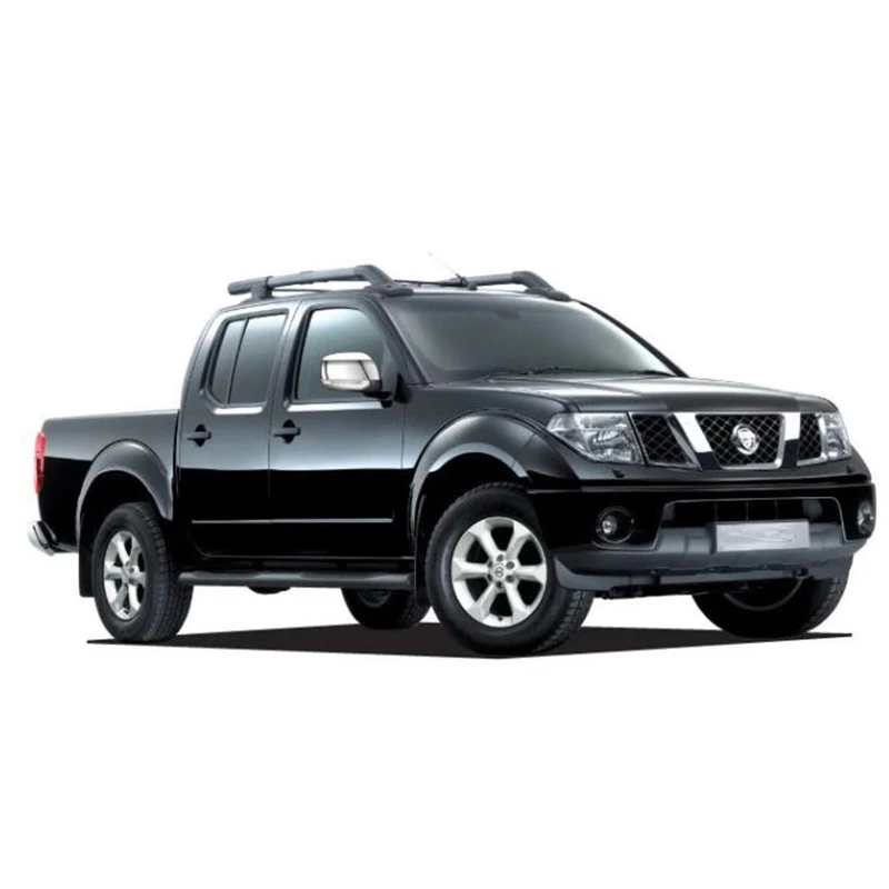Дефлекторы боковых окон для Nissan Navara D40 2005 2006 2007 2008 2009 2010 2011 черные акриловые
