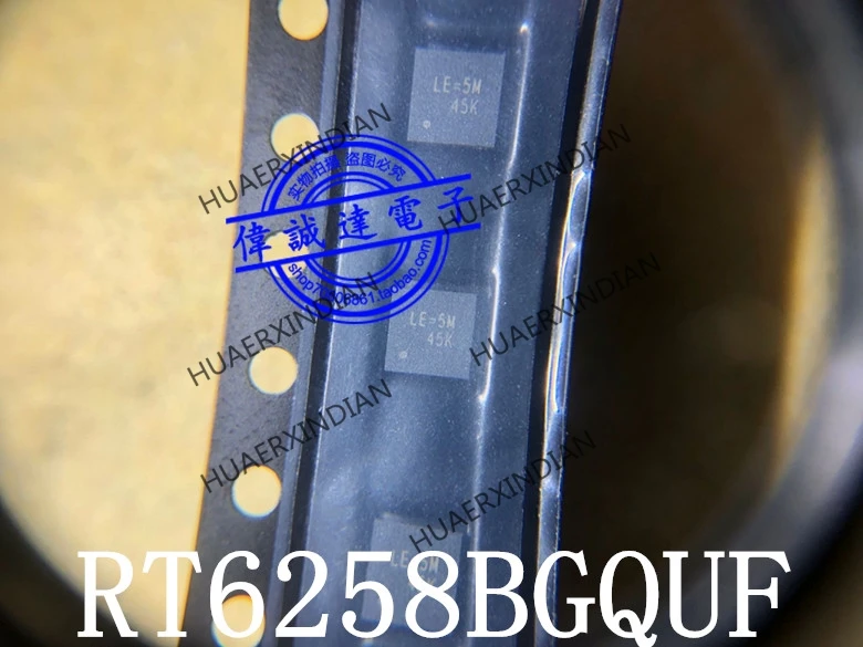 1 шт. новый оригинальный RT6258BGQUF RT6258B Тип LE = 5 м UQFN-12 в наличии реальное изображение |