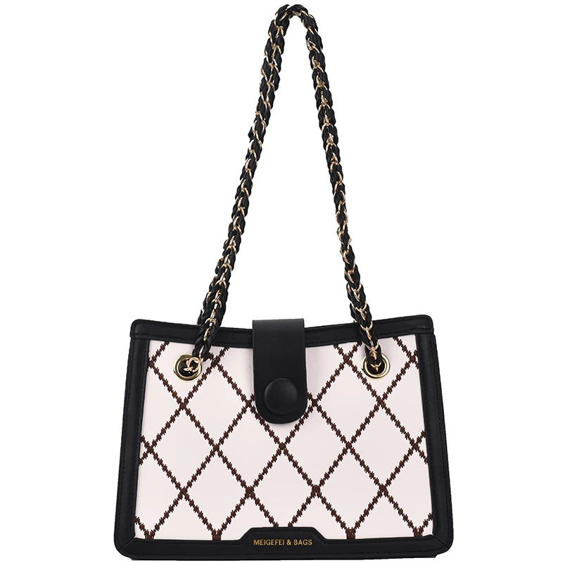 

New Embroidery Thread Shoulder Bags for Women Messenger Crossbody Bags 2021 Fashion Luxury Brand Designer Ladies Handbags Purses