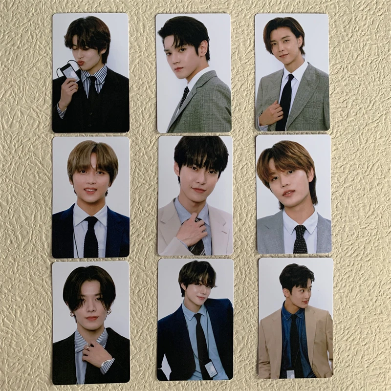 

9PCS/SET KPOP NCT 127 Photocards Taeil HAECHAN Mark JaeHyun YUTA NCT127 FANMEETING POSTCARD BOOK Small Cards Fans Collection X47