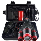 Мощный светодиодный налобный фонарь, налобный фонарь с зумом, налобный фонарь для рыбалки, перезаряжаемый водонепроницаемый фонарь для охоты, кемпинга, уличный фонарь