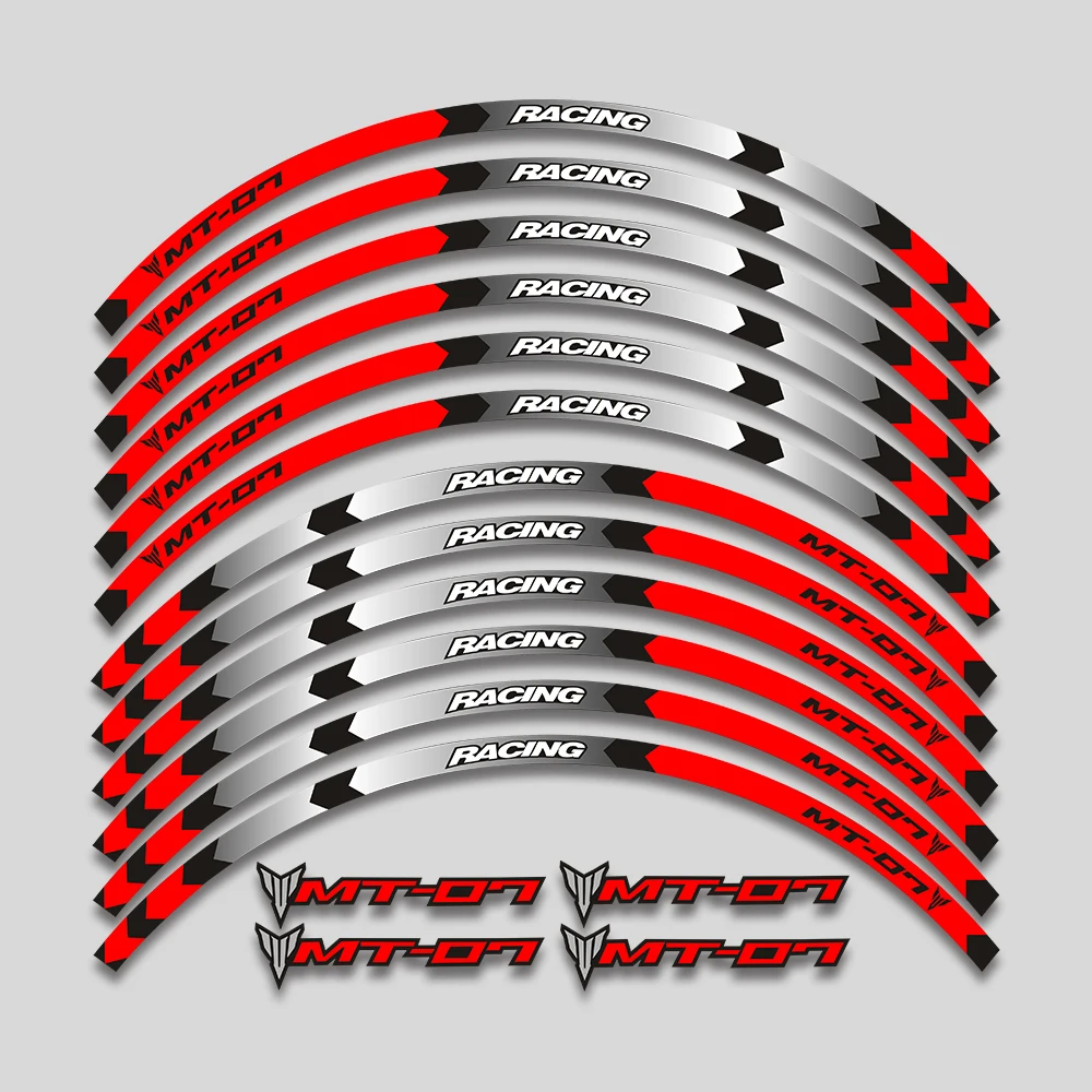Высококачественные наклейки на колеса мотоцикла светоотражающие полосы обода
