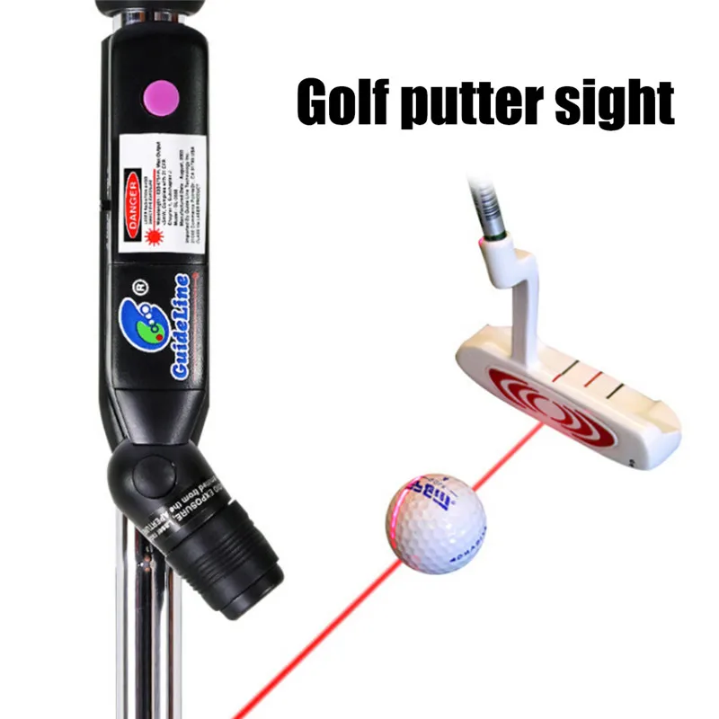 

Practical Golf Putter Laser Sight Indoor Education Putter Target Putt Help Practice Battery Operated Corrector Golf Trainer new