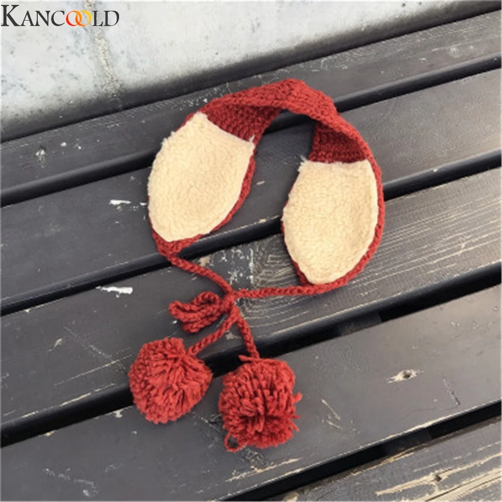 KANCOOLD/новые милые плюшевые наушники с ушками 2 в 1 шарф наушник зима-осень теплые