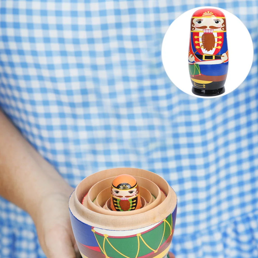 

1 Set of Stacking Nesting Plaything Creative Nesting Dolls