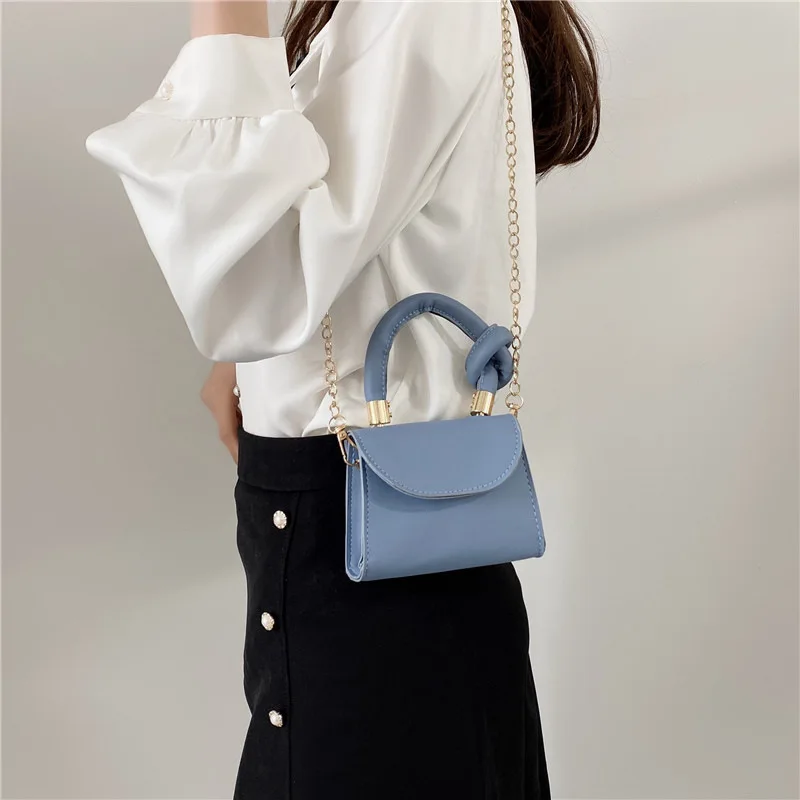 

On The New Mini Zero Wallet 2021 Women's Bag Chain Lady Shoulder Bag Slant Women's Bag