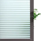 3d-жалюзи, матовая оконная пленка, виниловая самоклеящаяся пленка для стекла, матовый оттенок, непрозрачная наклейка для домашнего стекла