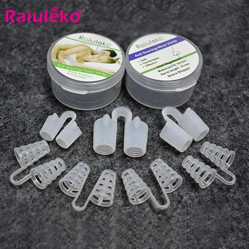 7 шт. антихраповое устройство для сна Высокое качество мягкий безопасный силикон